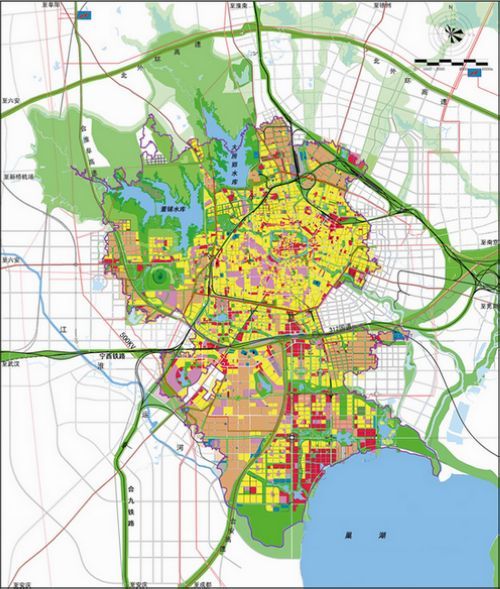 合肥最新地图高清版,合肥全新地图高清晰版，全面展现城市新貌。